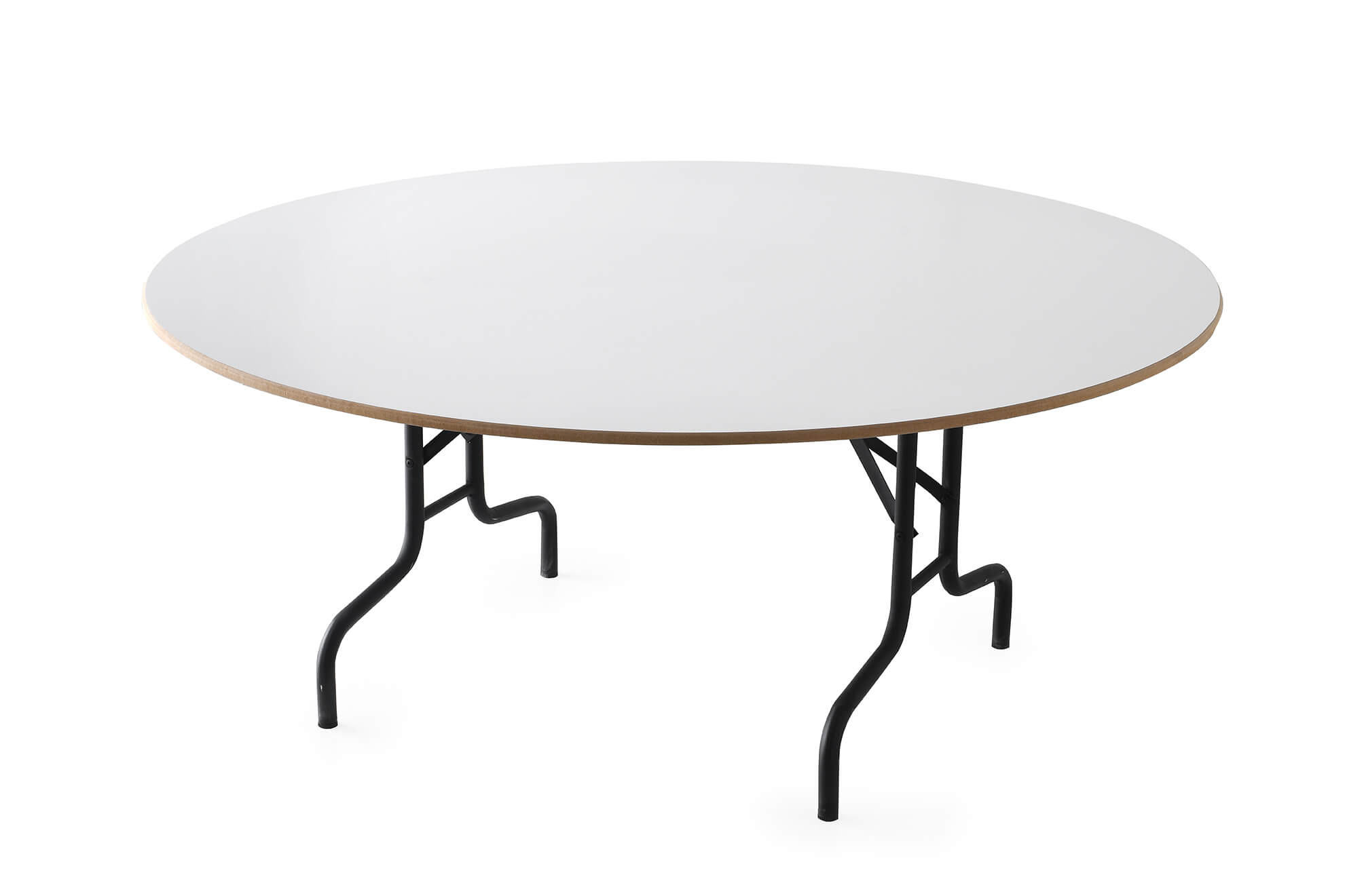 Devel Round Wedding Table - Beyaz