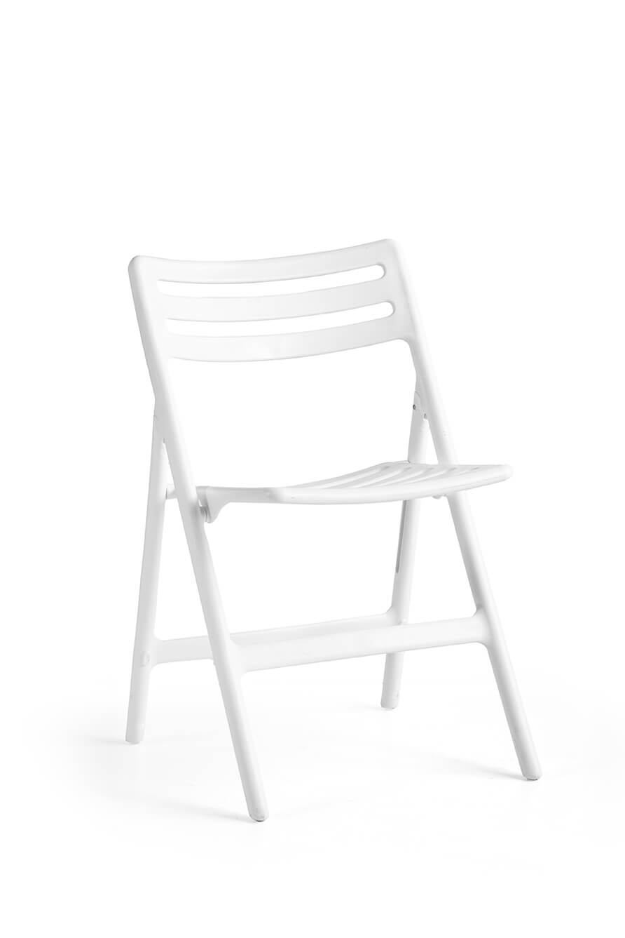 Luca Folding Chair - Beyaz