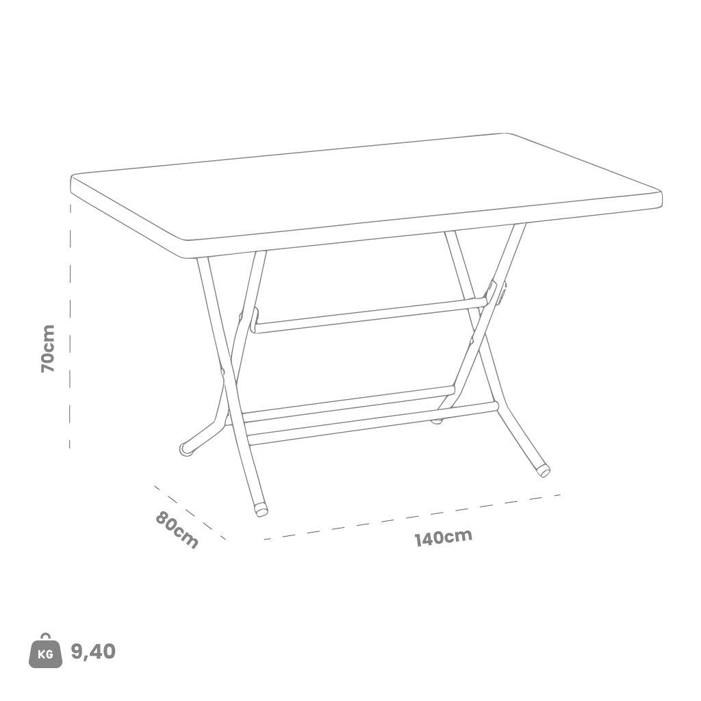Dimensions (cm) chair dimension view