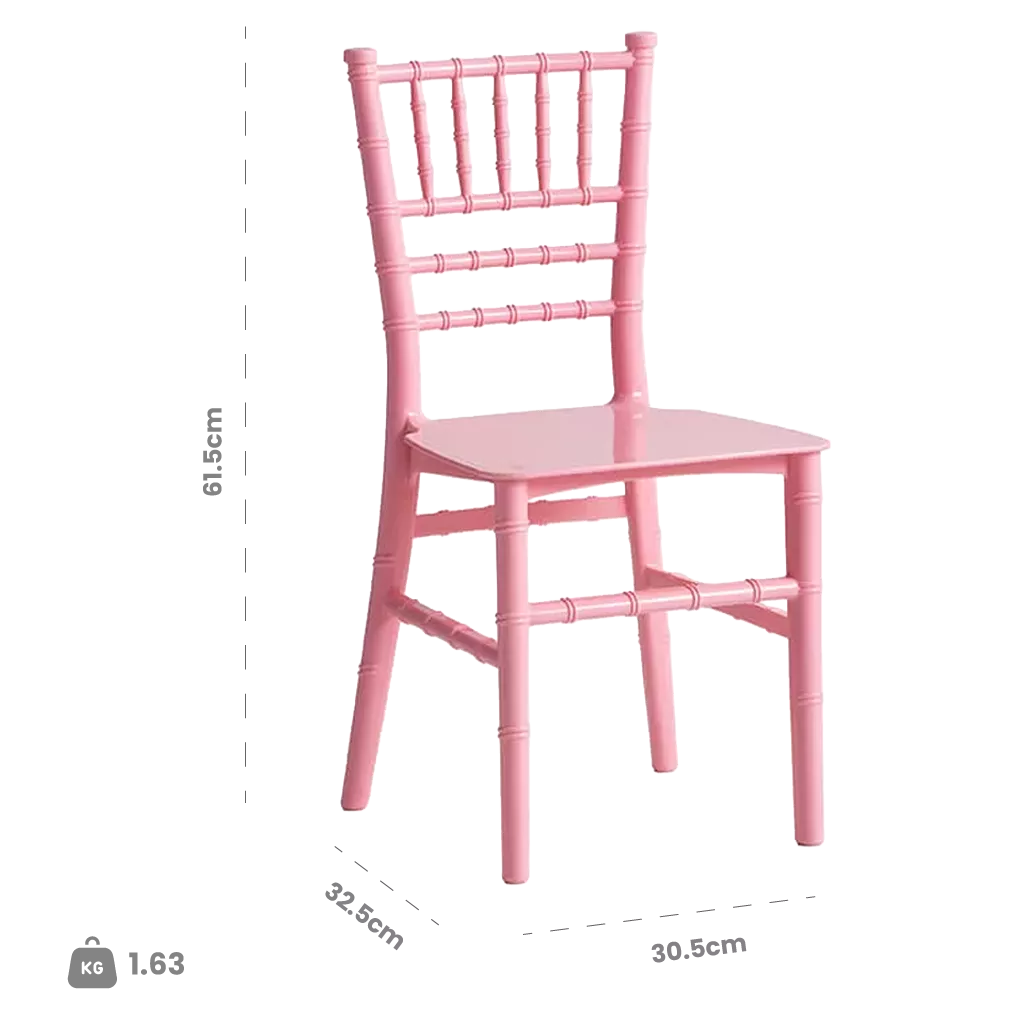 Dimensions (cm) chair dimension view