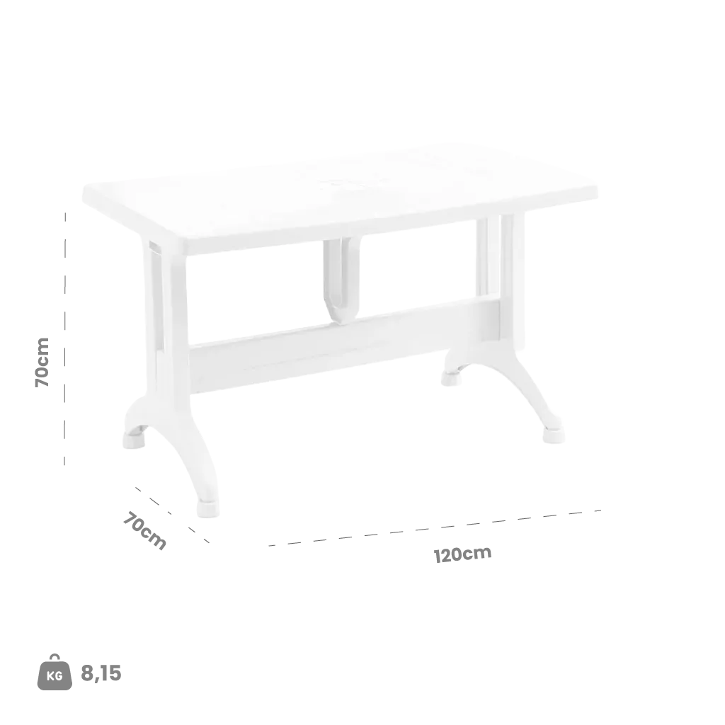 Dimensions (cm) chair dimension view